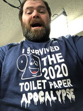 Load image into Gallery viewer, I survived the 2020 TOILET PAPER APOCALYPSE