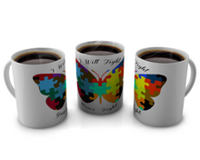 Load image into Gallery viewer, autism Awareness, coffee cup ,shirt