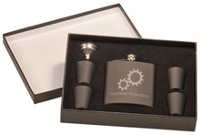 Load image into Gallery viewer, ENGRAVED FLASK GIFT SET