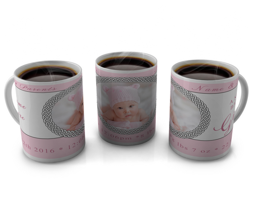 Birth Announcement Coffee mug Design 20