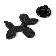 Load image into Gallery viewer, Black butterfly-shaped earring on a white background
