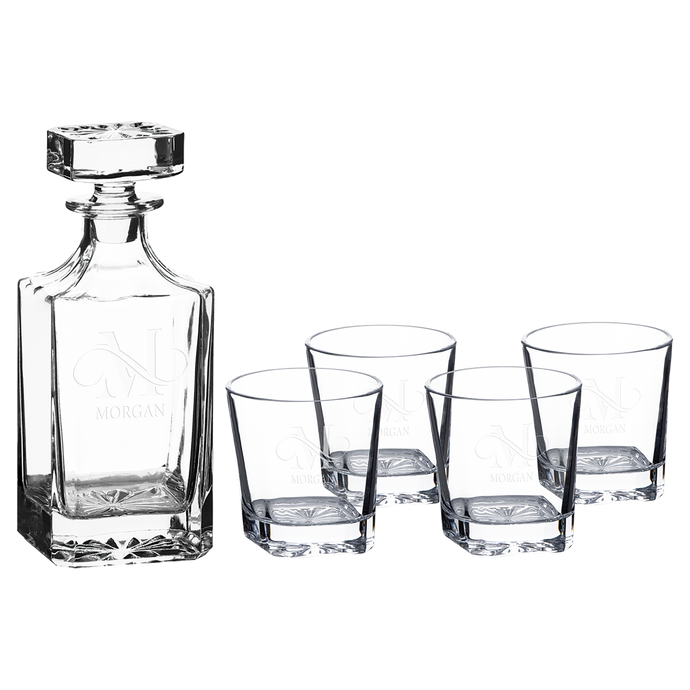 Engraved Decanter Sets