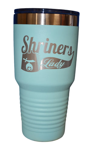 Shriner lady 30oz Tumbler