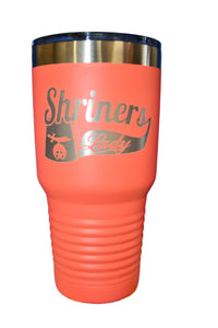 Shriner lady 30oz Tumbler