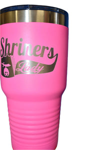 Shriner lady 30oz Tumbler