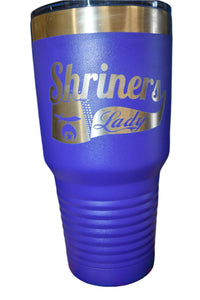 Shriner lady 30oz Tumbler