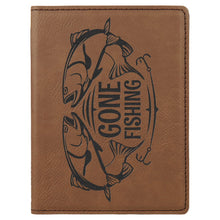 Load image into Gallery viewer, Engraved Leatherette and Cork Passport Holders