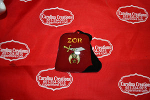 Shriner Fez Acrylic Ornament with Club/Unit Name