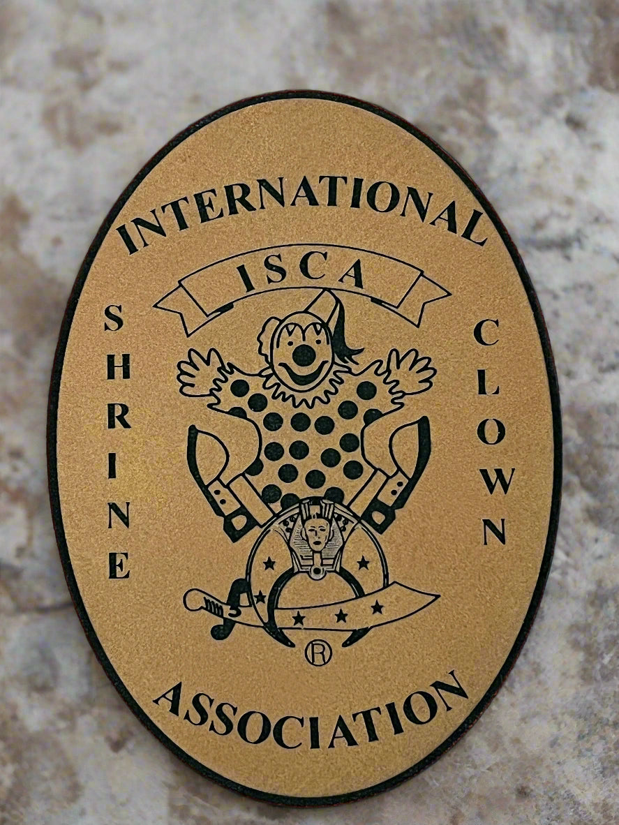 ISCA LEATHERETTE PATCH