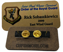 Load image into Gallery viewer, ORDER OF THE ROYAL GUARD NAME BADGE