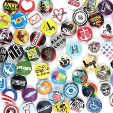 Load image into Gallery viewer, 1 inch pin back buttons.