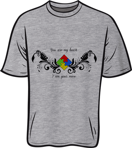 Autism Wings Short sleeve T shirt