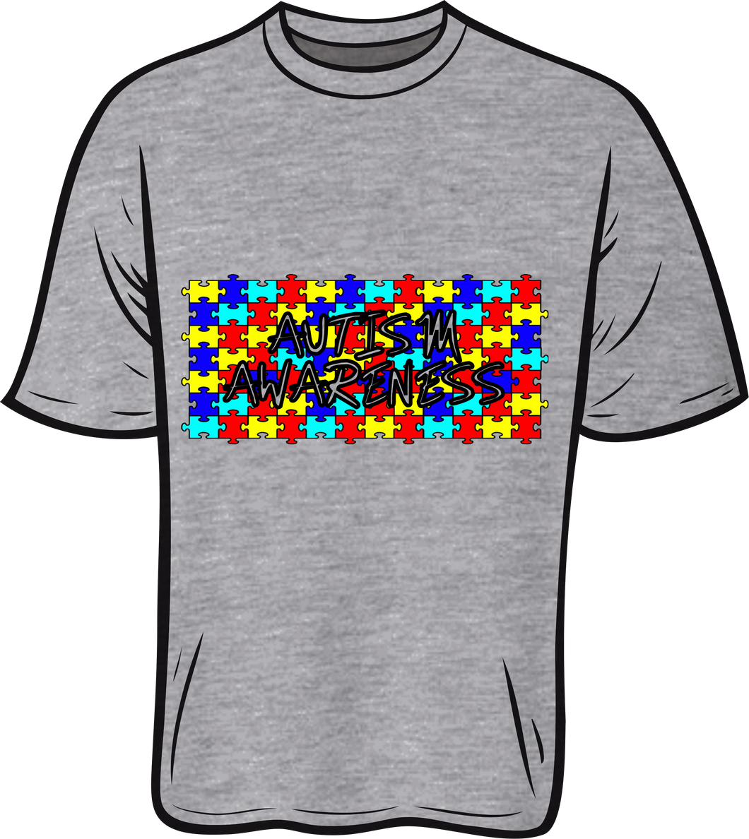 Autism awareness Short sleeve T shirt