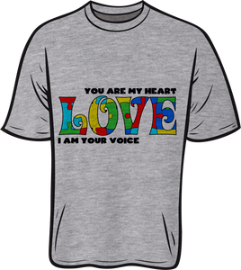 Autism Puzzle Love Short sleeve T shirt