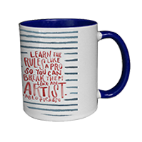 Load image into Gallery viewer, 11oz Inner Color Coated Mugs
