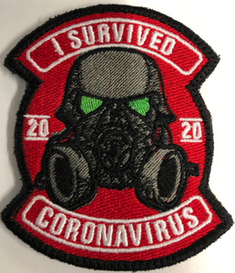 I Survived C ovid 2020 (a) Embroidered Patch