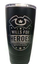 Load image into Gallery viewer, Wills for Heroes Minnesota 20oz Tumbler