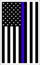 Load image into Gallery viewer, Thin Blue Line sticker