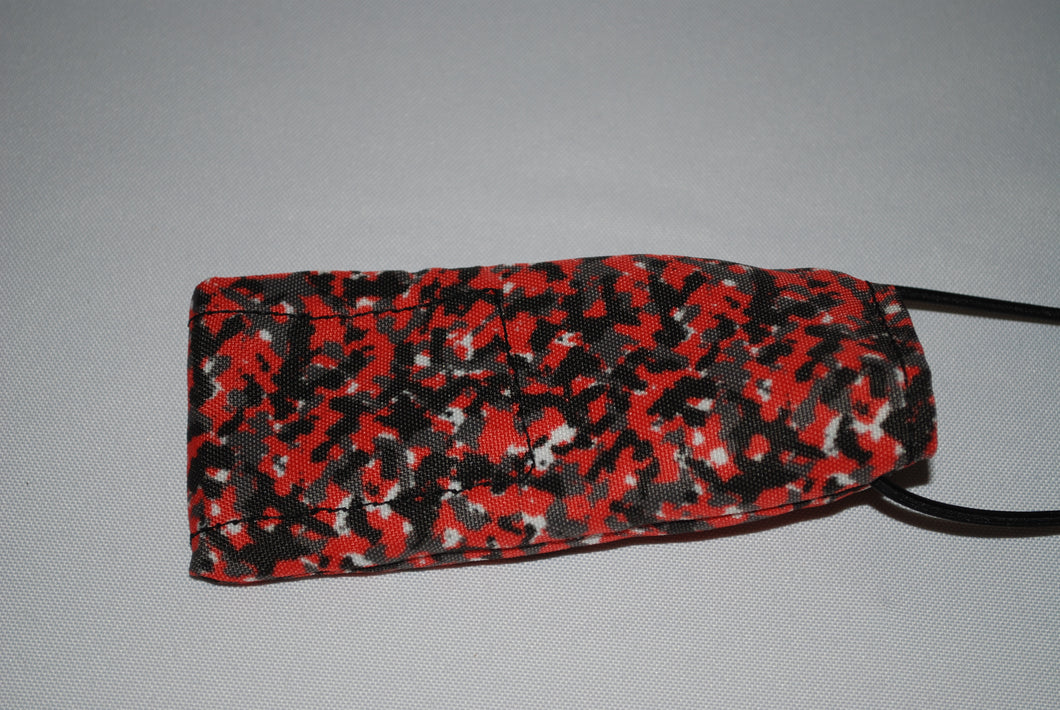 Black And Red Camo Barrel cover