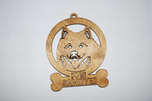 Load image into Gallery viewer, SAMOYED LASER CUT Dog Ornament
