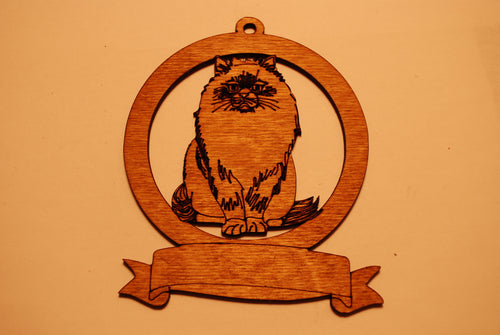 LASER CUT CAT 5 Ornament