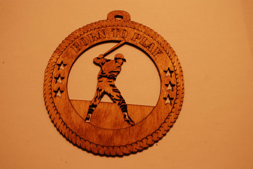 BASEBALL PLAYER BORN TO PLAY