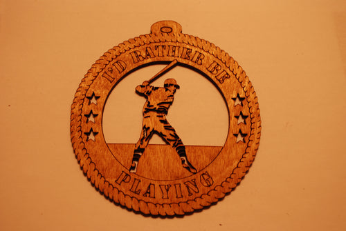 BASEBALL PLAYER I'D RATHER BE PLAYING