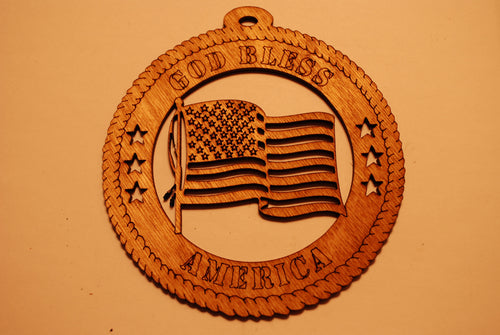 FLAG GOD BLESS AMERICA 