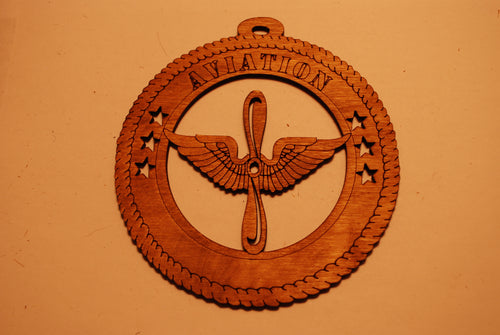 AVIATION LASER ORNAMENT