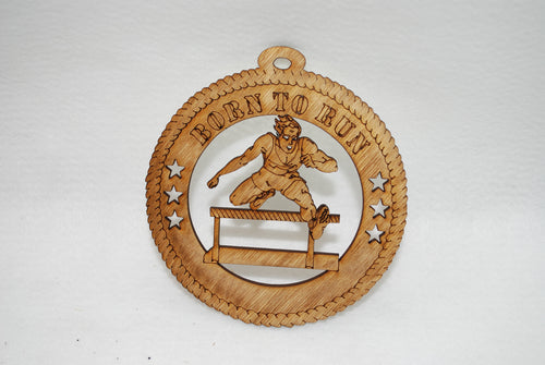BORN TO RUN LASER CUT ORNAMENT