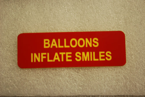 BALLOONS INFLATE SMILES