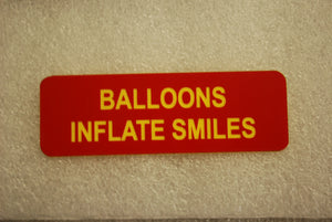 BALLOONS INFLATE SMILES