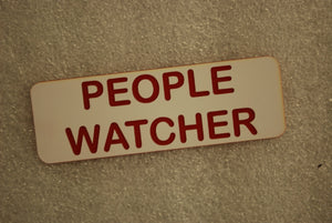 PEOPLE WATCHER