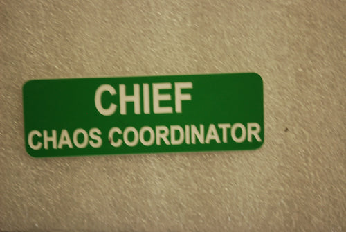 CHIEF CHAOS COORDINATOR