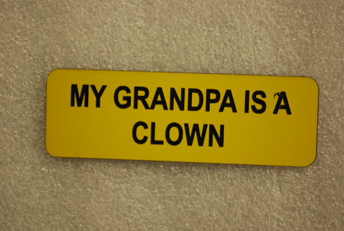 MY GRANDPA IS A CLOWN