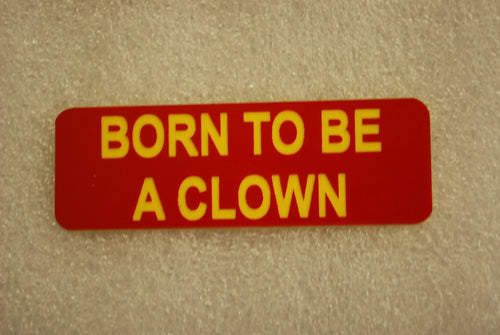 BORN TO BE A CLOWN