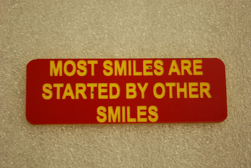 MOST SMILES ARE STARTED BY OTHER SMILES
