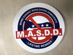 Against Son/daughter Dating Dem's sticker