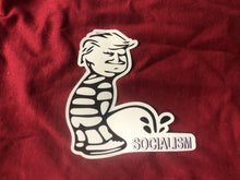 Load image into Gallery viewer, Trump Peeing on Liberals or socialism Sticker