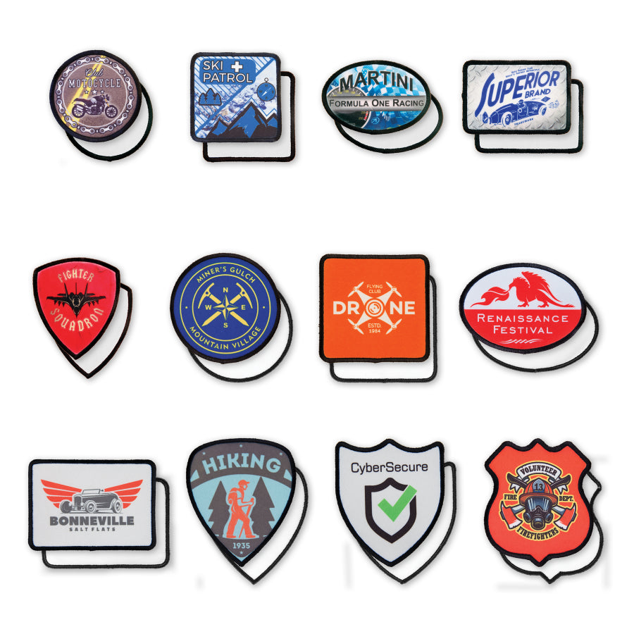 Sublimated Patch - Item #PTCHSUB -  Custom Printed  Promotional Products