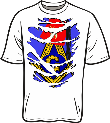 Shriner Mason Chest Scratch Shirt