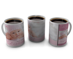 Birth Announcement Coffee mug Design 19