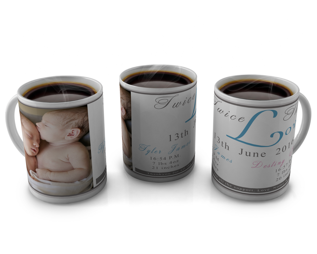 Birth Announcement Coffee mug Design 16