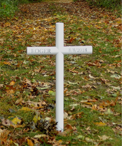  Everlasting Cross pet urns memorial markers garden 