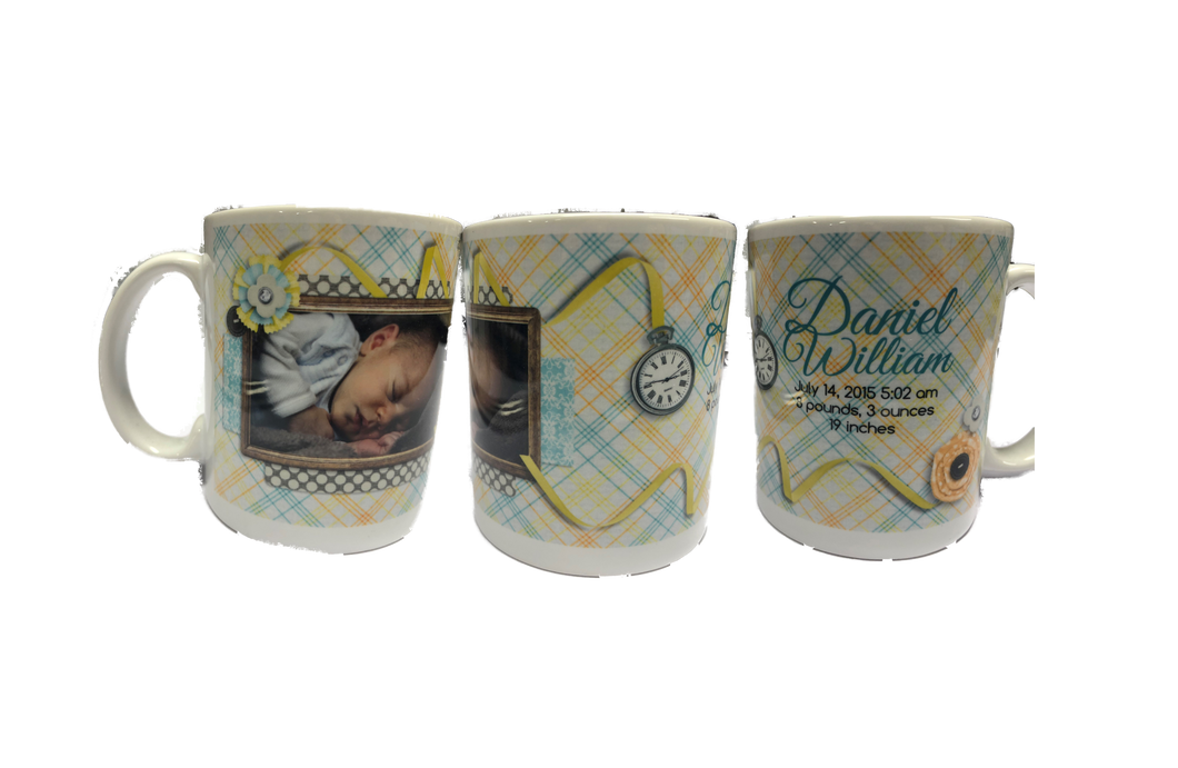 Birth Announcement Coffee mug Design 76