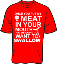 Load image into Gallery viewer, BBQ Meat Short sleeve T shirt