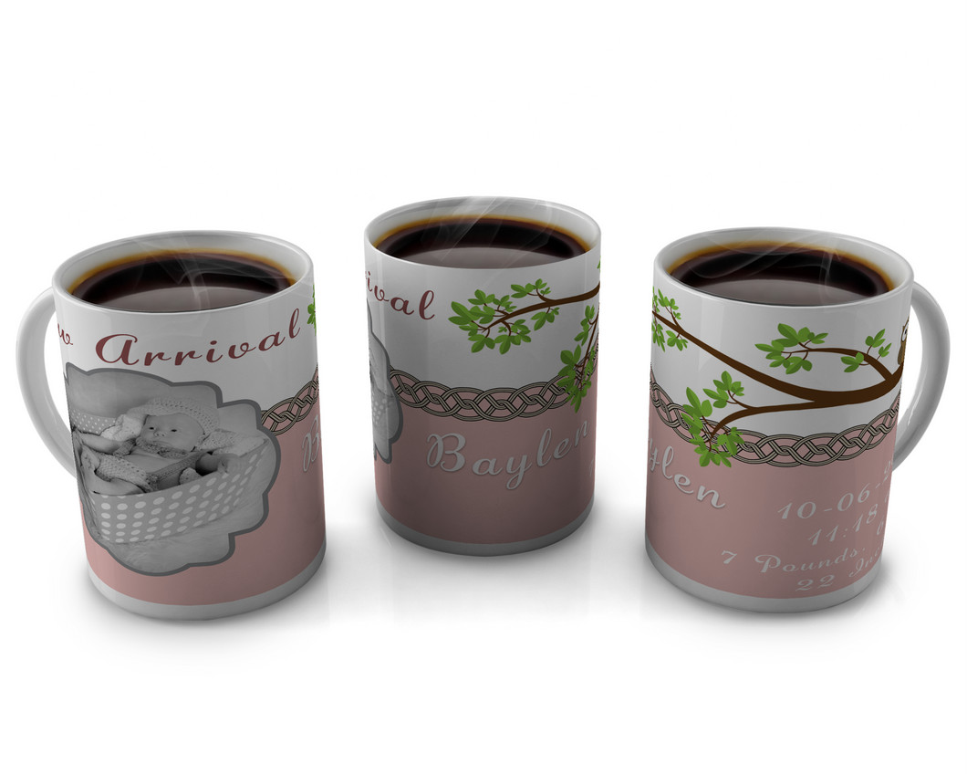 Birth Announcement Coffee mug Design 80