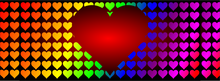 Load image into Gallery viewer, Heart Rainbow