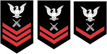 Load image into Gallery viewer, Navy Enlisted Rank Insignia stickers