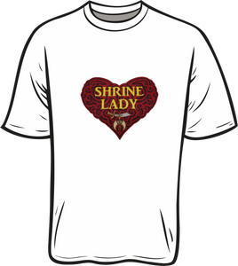 Shrine Lady Glitter Heart Shirt
